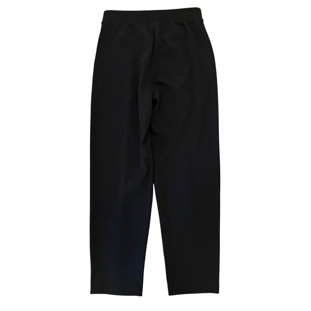 LOFT Black Fully Lined Pull On Black Ankle Pants XS